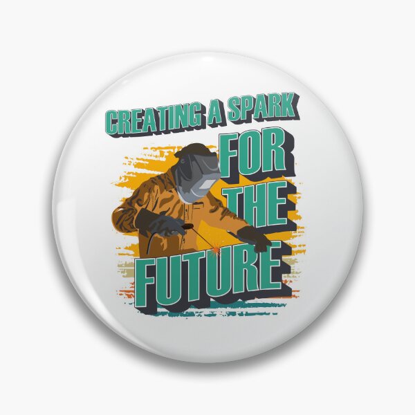 Item preview,  Heavy metal welding Legend Welder quote Creating a spark for the future designed and sold by HomeCoquette.