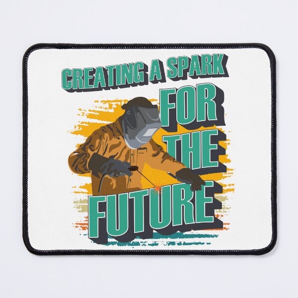 Item preview, Heavy metal welding Legend Welder quote Creating a spark for the future designed and sold by HomeCoquette.