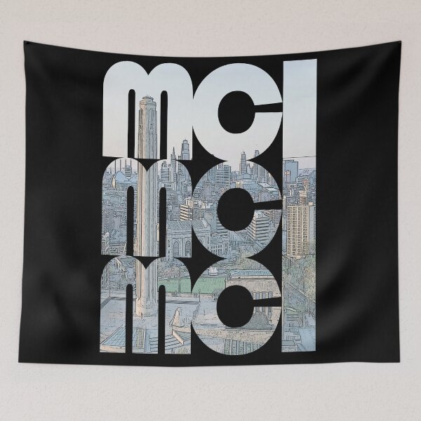 Item preview, Kansas City, Missouri MCI Cityscape Morning Repeating Pattern designed and sold by CrabbyLobster.