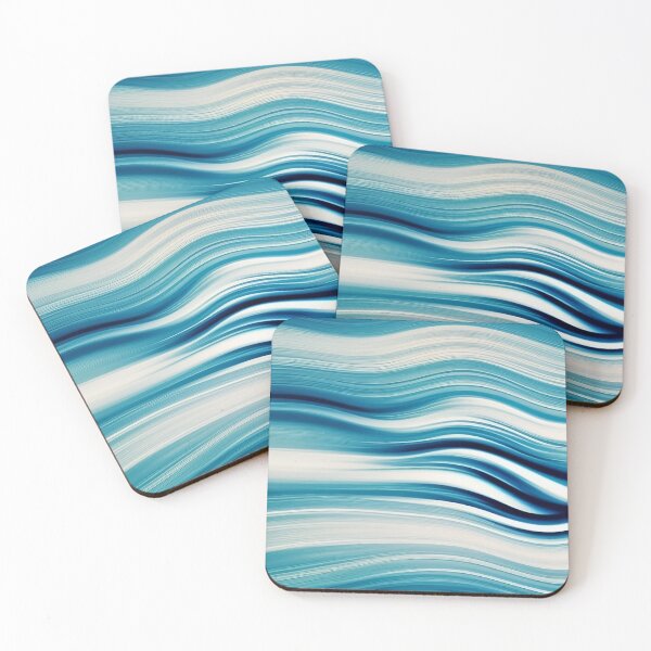 Item preview, abstract blue wave background designed and sold by JuliVogel.