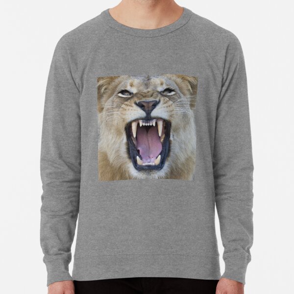 The Lions Mouth Opens Lightweight Sweatshirt