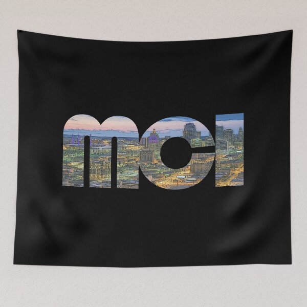 Item preview, Kansas City, Missouri MCI Sunset Cityscape designed and sold by CrabbyLobster.