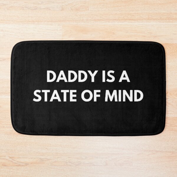 Item preview, Copy of Daddy is a state of mind | Pedro Pascal | Quotes | Funny | Zaddy | Daddy Vibes | Black BG | Cipher Store designed and sold by CipherStore.