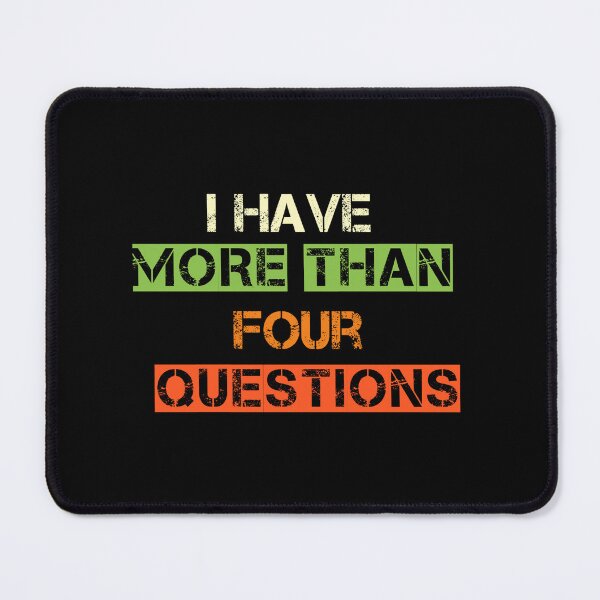 Item preview, Fanny passover seder I have more than four questions designed and sold by SIHAMSHOPS.