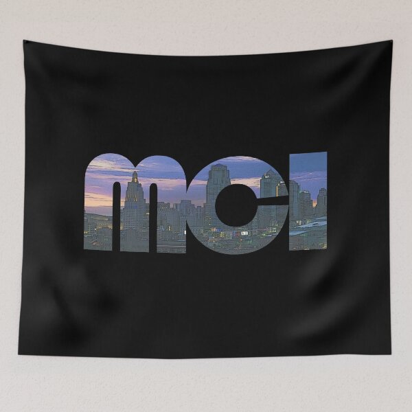 Item preview, Kansas City, Missouri MCI Night Cityscape designed and sold by CrabbyLobster.