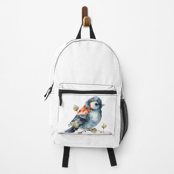 Item preview, Bird on a branch, cute watercolor designed and sold by NadiiaSemyroz.