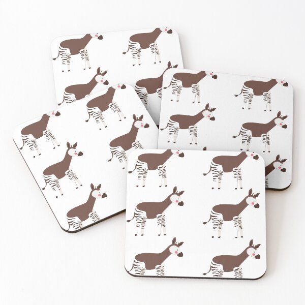 Item preview, 6 in 1  Cute okapi  designed and sold by shop-dk.