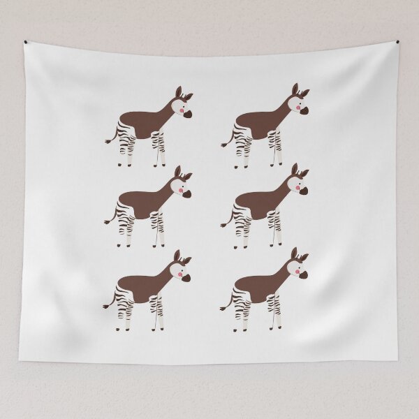 Item preview, 6 in 1  Cute okapi  designed and sold by shop-dk.