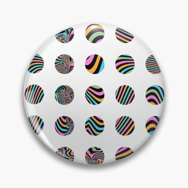 Item preview, Colorful striped balls designed and sold by AnnabellaRh.