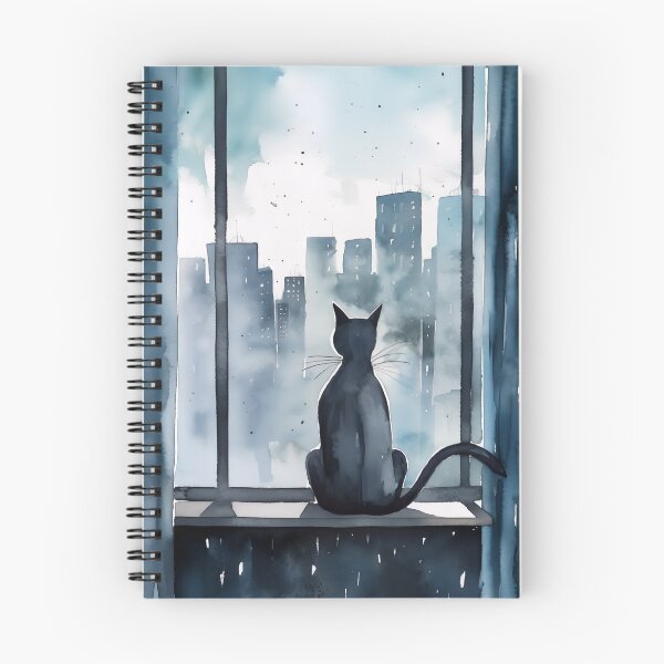 Item preview, Russian Blue cat sitting on a windowsill designed and sold by Designs For Pet Lovers.