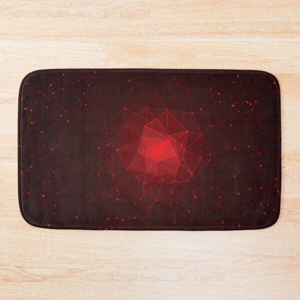 Item preview, Abstract Low Poly With Red Color  designed and sold by JenTrinhArt.