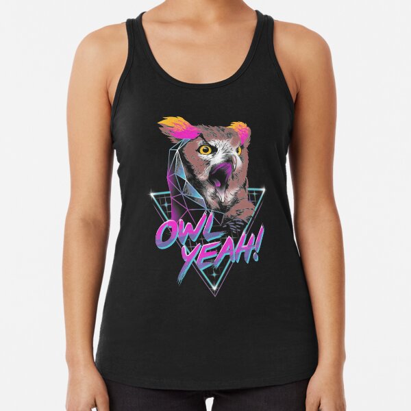Owl Yeah! Racerback Tank Top