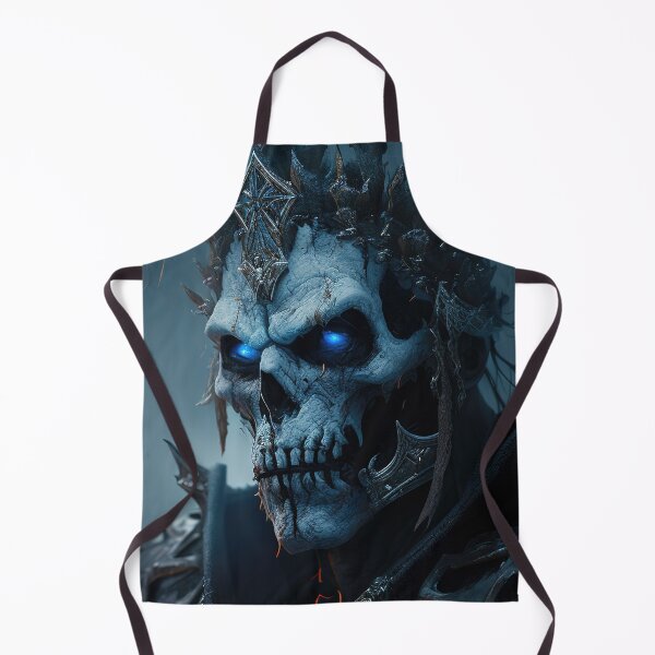 Item preview, King of skeletons face portrait designed and sold by RK - Shop.