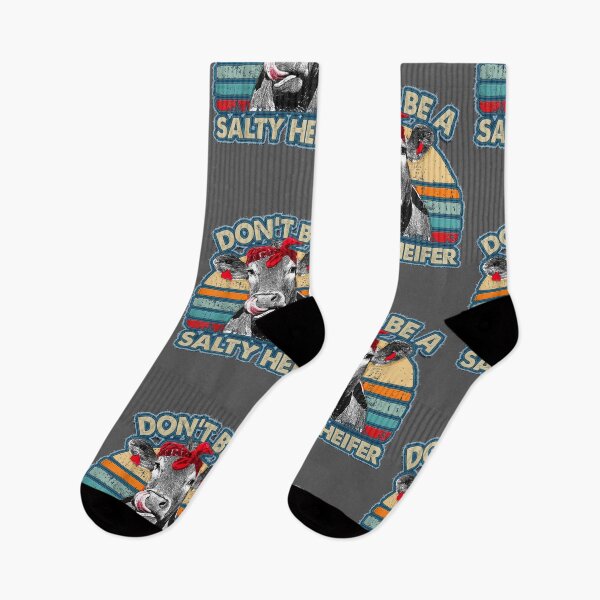 Item preview, Don't Be A Salty Heifer cows lover vintage farm designed and sold by yadakif78.