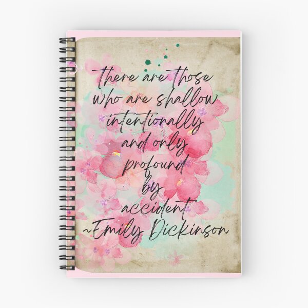 Item preview, Emily Dickinson Journal Style designed and sold by DaughertyDraws.