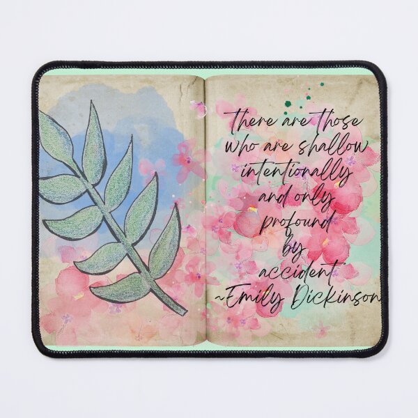 Item preview, Emily Dickinson Journal Style designed and sold by DaughertyDraws.