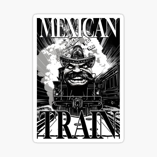 Mexican Train Dominoes Jig Great Gift for Father's Day 