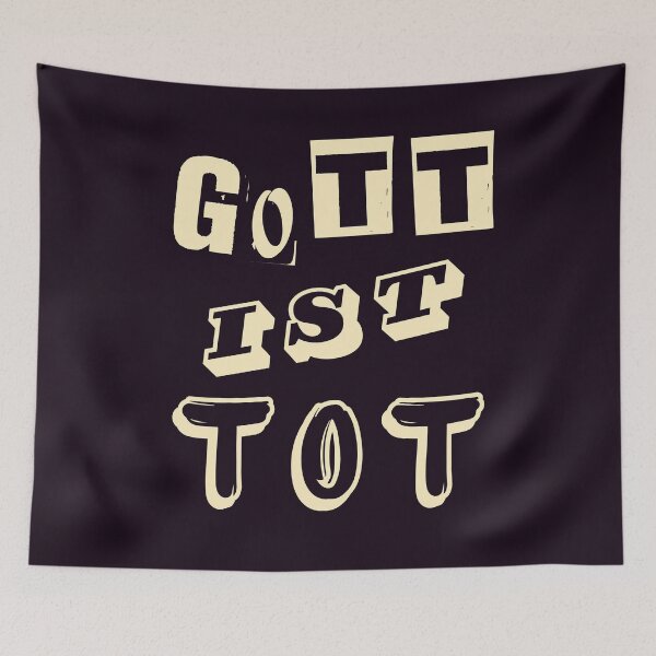 Item preview, Copy of Copy of Gott ist tot designed and sold by artbleed.