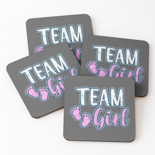 Item preview, Gender reveal team girl matching family baby party supplies designed and sold by yadakif78.