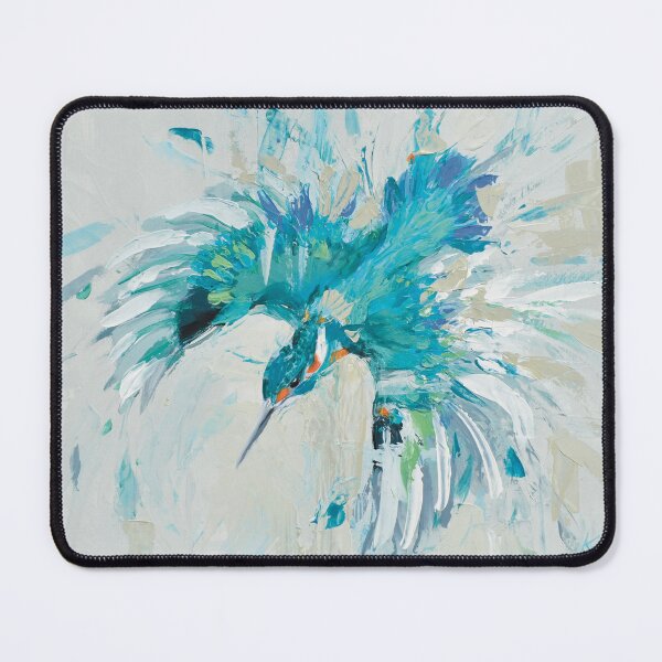 Item preview, The Swooping Kingfisher designed and sold by ArtistKateField.