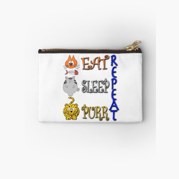 Item preview, Eat Sleep Purr Repeat designed and sold by likbatonboot.