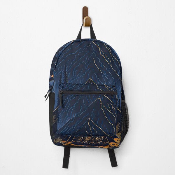 Item preview, Camping under the Epic Sunset with Mountain View designed and sold by AndyNgn.