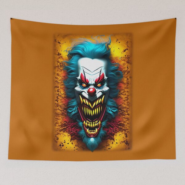Aperçu de l'œuvre Le grand grand sourire du clown d'horreur créée et vendue par JoanNinjaHen.
