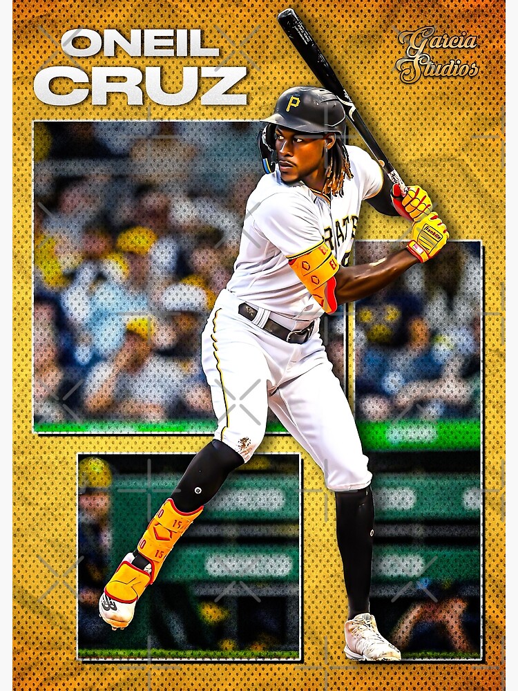 Oneil Cruz Baseball Paper Poster Pirates 2 - Oneil Cruz - T-Shirt