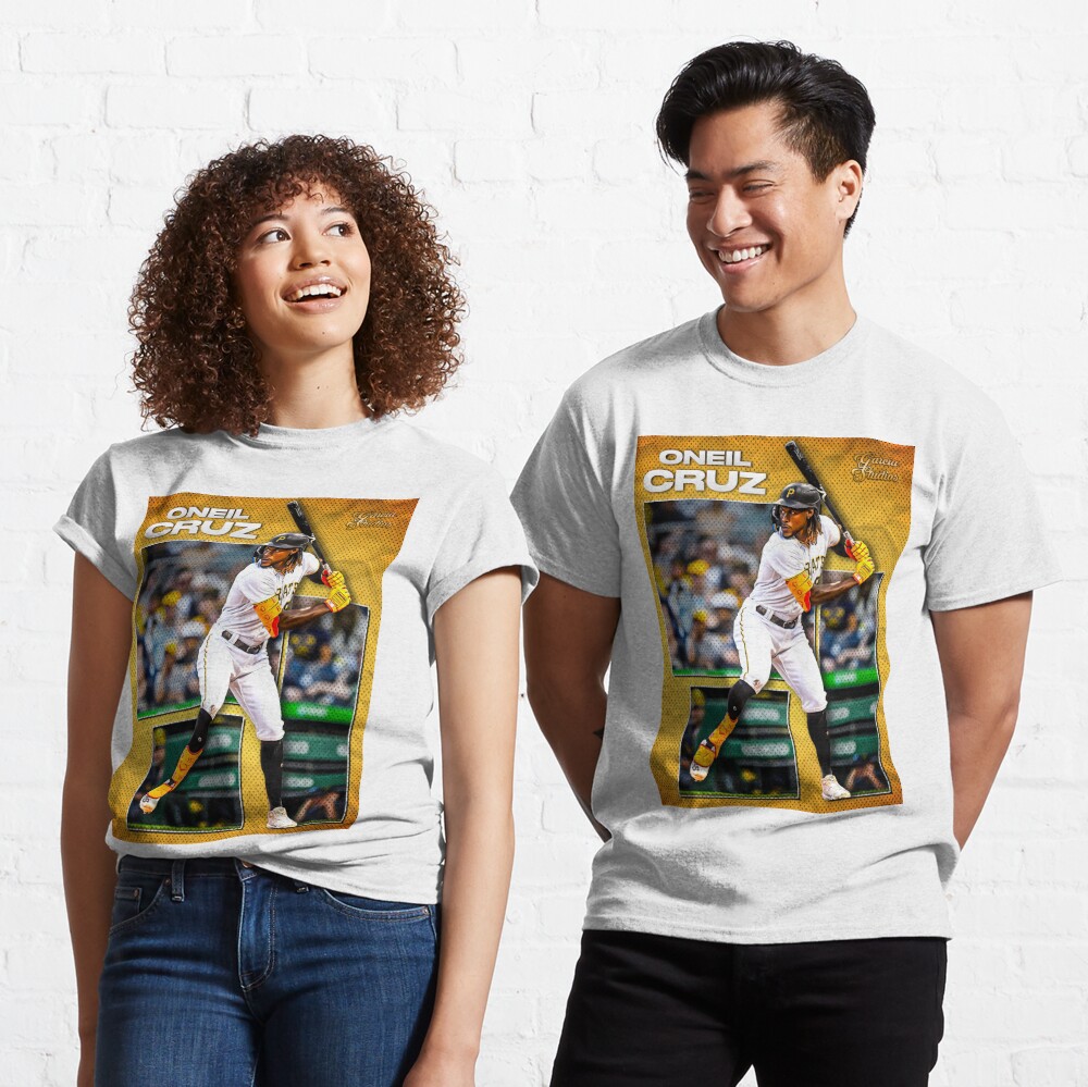 Oneil Cruz - Baseball card - in the zone Essential T-Shirt for Sale by  Garcia-Studios