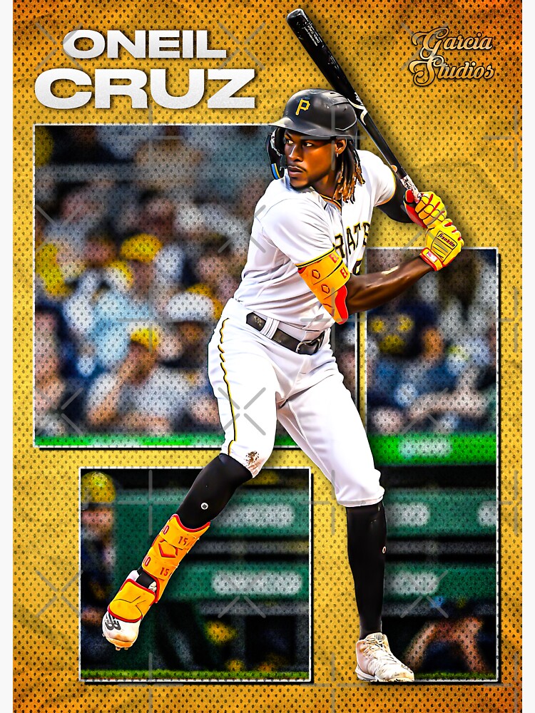 Oneil Cruz - Baseball card - in the zone Sticker for Sale by