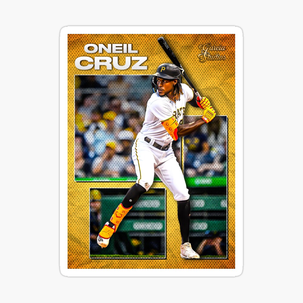 Oneil Cruz Baseball Paper Poster Pirates 2 - Oneil Cruz - T-Shirt