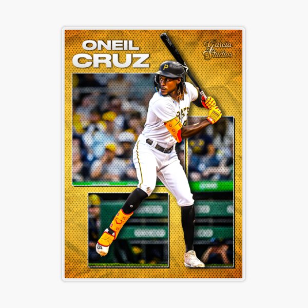 Oneil Cruz - Baseball card - in the zone Sticker for Sale by