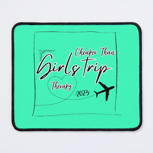 Item preview, Girls Trip Cheaper Than Therapy Shirt Girls Vacation Shirt designed and sold by CREATIVELEANS ⭐️⭐️⭐️⭐️⭐️.