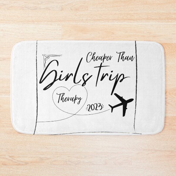 Item preview, Girls Trip Cheaper Than Therapy Shirt Girls Vacation Shirt designed and sold by CREATIVELEANS ⭐️⭐️⭐️⭐️⭐️.
