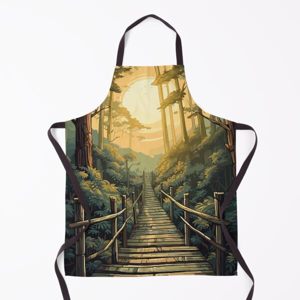 Item preview, A walkway in the forest designed and sold by KMSpace.
