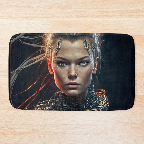 Item preview, Futuristic Cyberpunk super Top Model girl digitally created . designed and sold by paulo silveira.