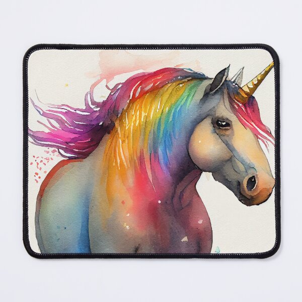 Item preview, Chubby unicorn colors designed and sold by JBJart.