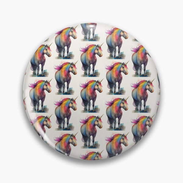 Item preview, Chubby unicorn colors designed and sold by JBJart.