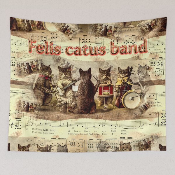Item preview, Felis catus band designed and sold by boogeyman.