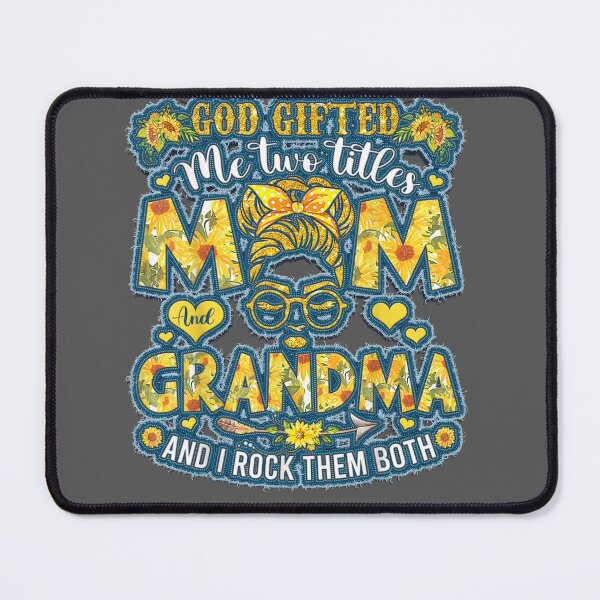 Item preview, Goded Me Two Titles Mom And Grandma Happy Mother's Day designed and sold by yadakif78.