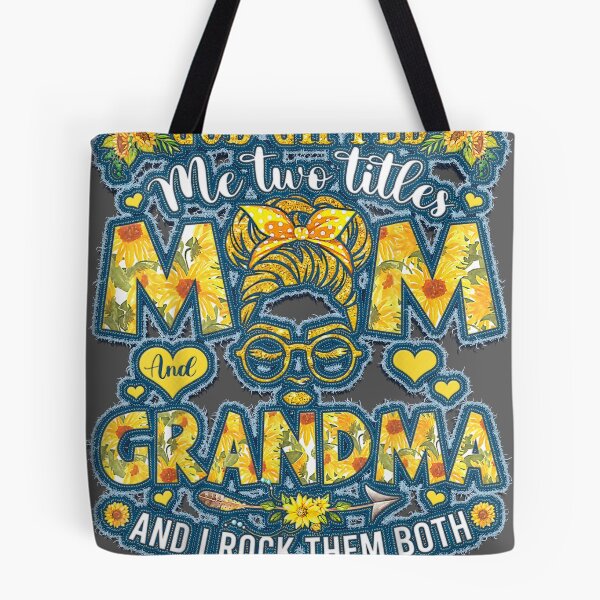 Item preview, Goded Me Two Titles Mom And Grandma Happy Mother's Day designed and sold by yadakif78.