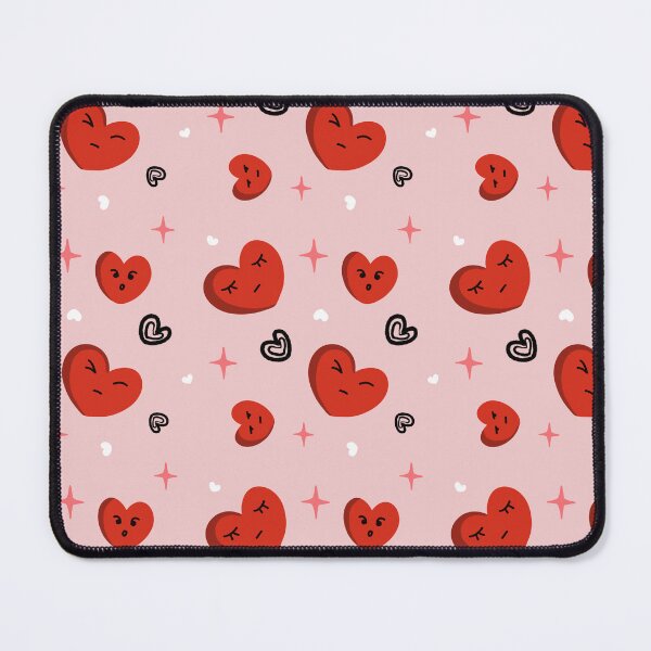 Item preview, Cutie red heart pattern designed and sold by Hwangmine.