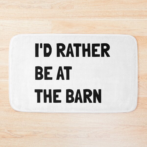 Item preview, I'd Rather Be At The Barn, Gift For Horse Owner, Horse Trainer Gift,Horse Rescue, Barn Girl, Horse ,Horse Girl,Country Farm Girl  designed and sold by shop-dk.