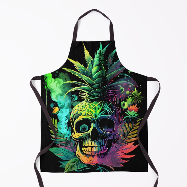 Item preview, Trippy Pineapple Skull designed and sold by MindWave THC.