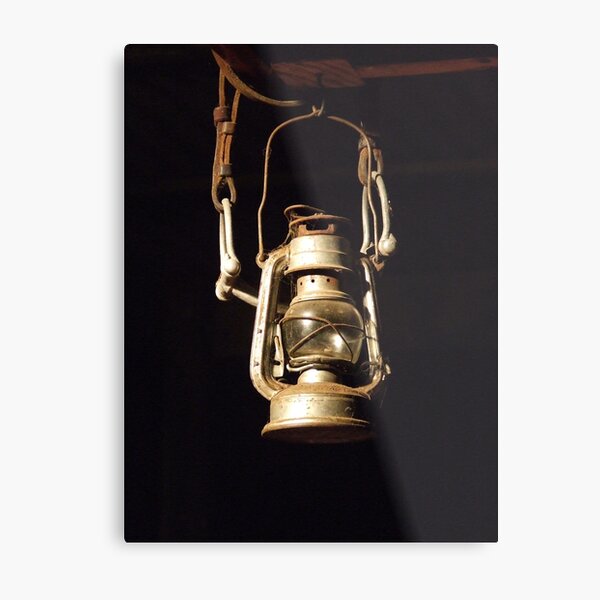 Lantern and bridle Metal Print