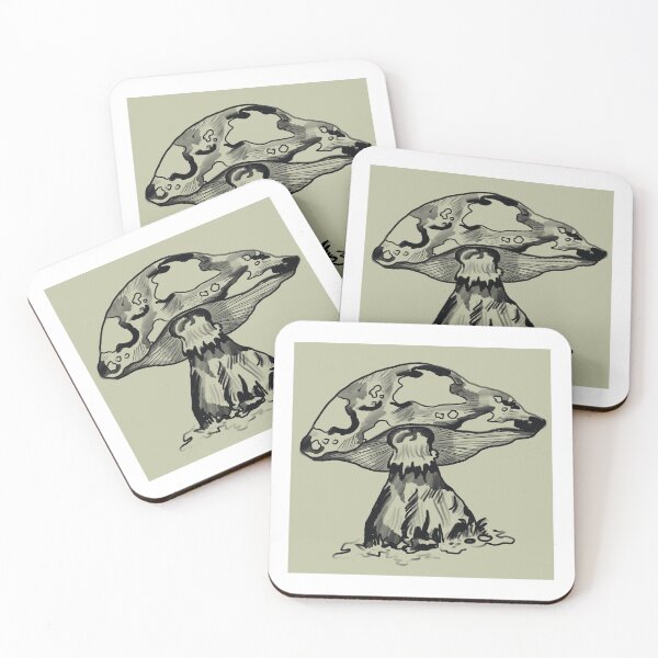 Item preview, Scribbly little mushroom designed and sold by August Doodles.