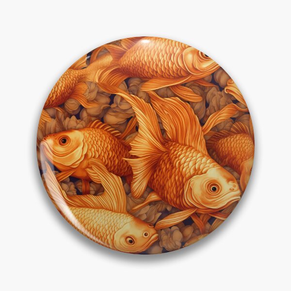 Item preview, Tiling Goldfish Design designed and sold by Glenn Slingsby.