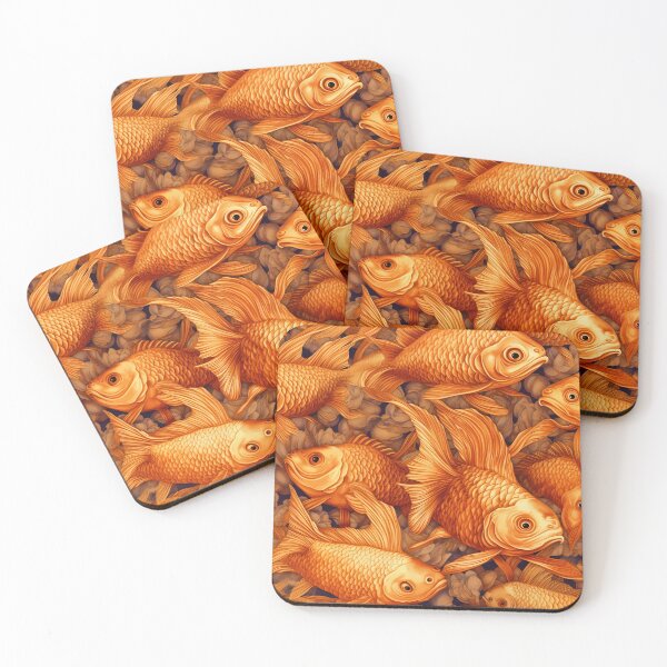 Item preview, Tiling Goldfish Design designed and sold by Glenn Slingsby.