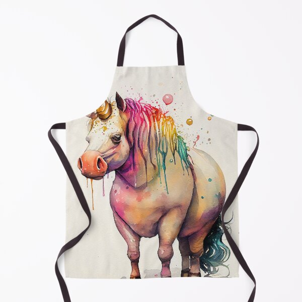 Item preview, Chubby unicorn colors fat designed and sold by JBJart.