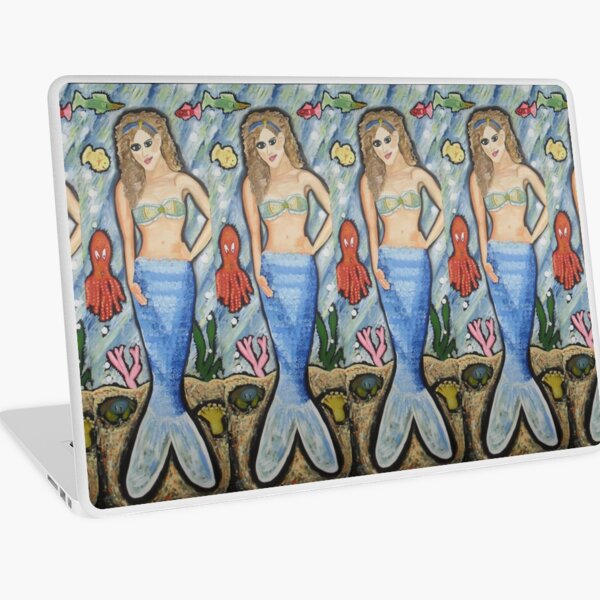 Mermaid Princess Laptop Skin
